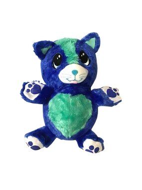 Ball Pets Plush Toy 2014 Blue & Green Cat